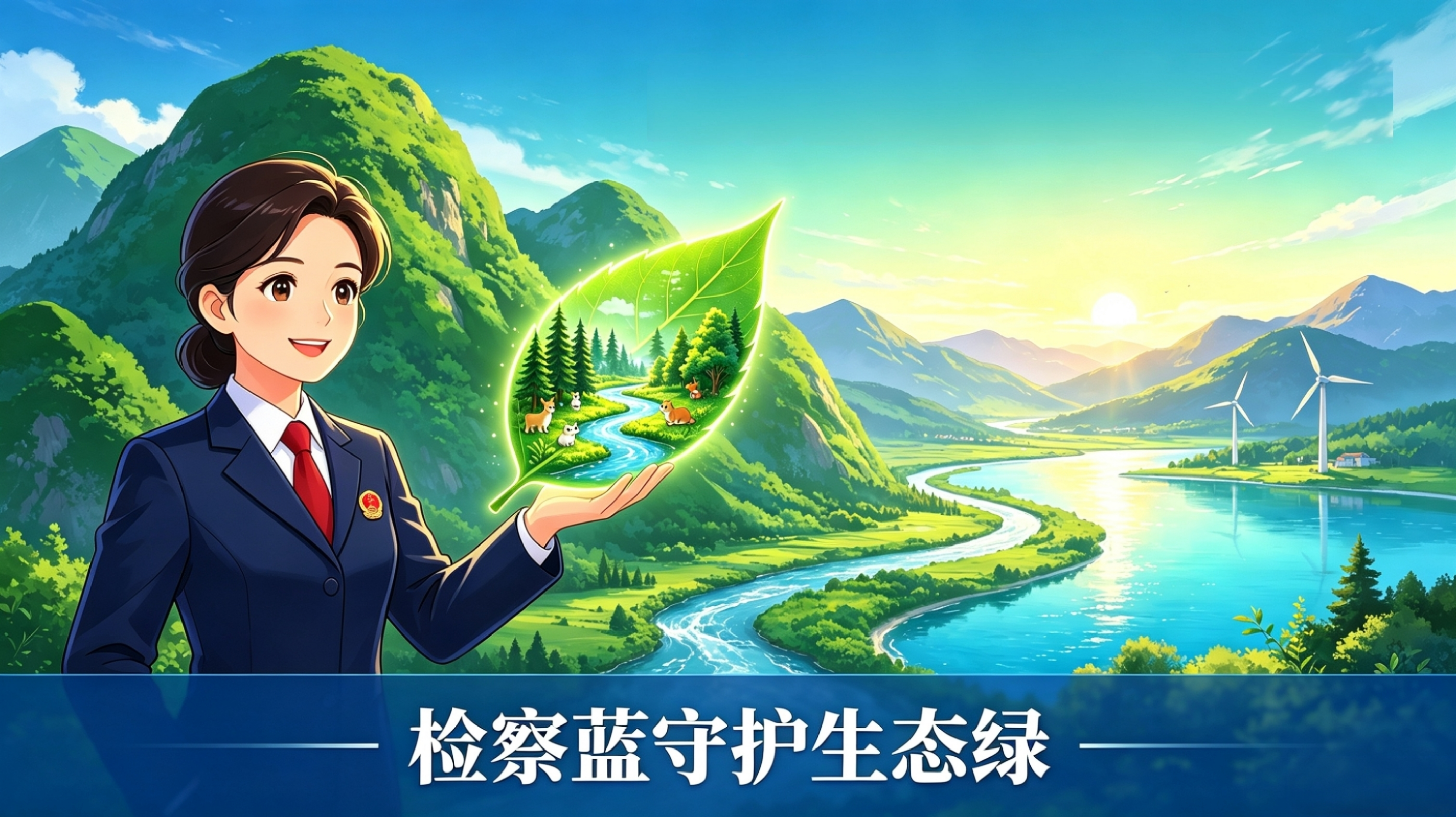 公益诉讼系列报道（二）：守护绿水青山，生态环境与资源保护——蓝天、碧水、净土，我们共同守护！